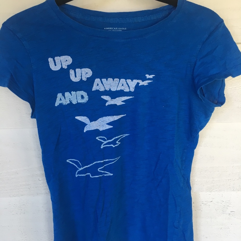Blue tee - Picture 2 of 4